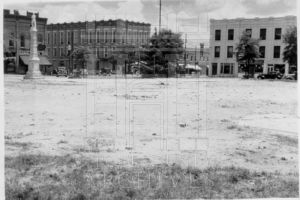 Court Square After Court House Burned