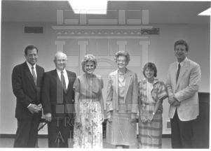 Historical Society Officers, 1986
