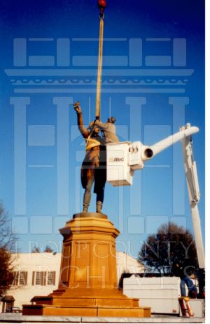 Attempt to Move Lafayette Statue