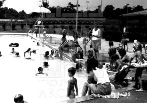 Children playing in the CEA Pool