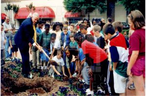Millennium Time Capsule Burial Lafayette Square