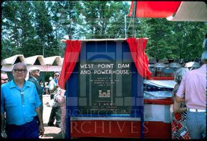 West Point Dam dedication