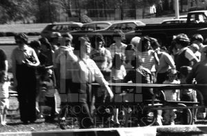 Coleman Library Easter egg hunt, 1985