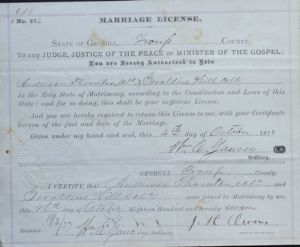 Thornton, Anderson and Hill, Geraldine