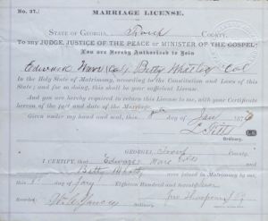Ware, Edward and Whatley, Betty