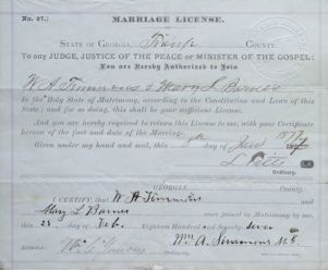 Timmons, William and Banner, Mary L.