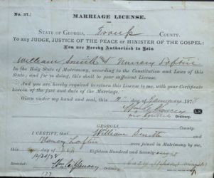 Smith, William and Loftin, Nancy