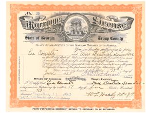 Counts, Lee and Saunders, Beatrice