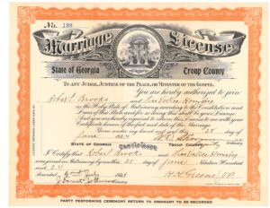 Brooks, Robert and Hornsby, Vetrice