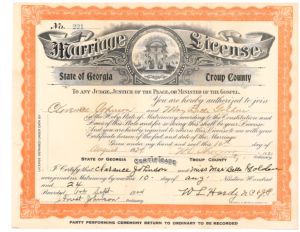 Johnson, Clarence and Golden, Mae