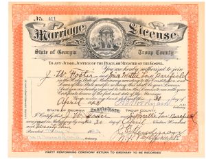 Foster, J.W. and Barefield, Mattie