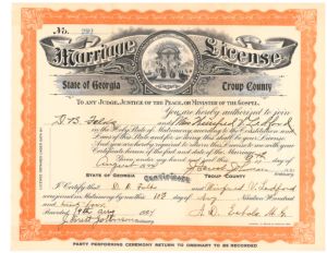 Folks, D.B and Ledford, Winifred