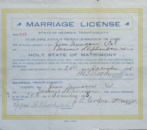 Newsome, Jim and Stephenson, Mamie