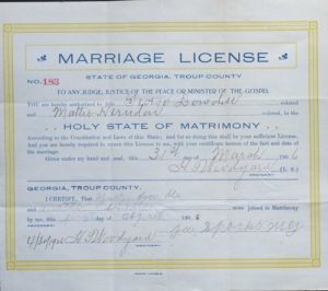 Dowdell, George and Herndon, Mattie