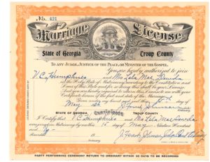 Humphries, V.C. and Dowda, Lola