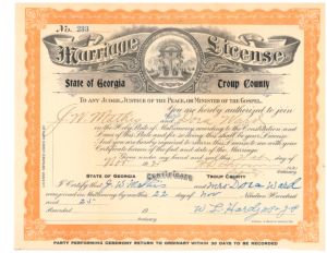 Mathis, J.W. and Ward, Dora