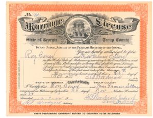 Boner, Roy and Sellers, Frances