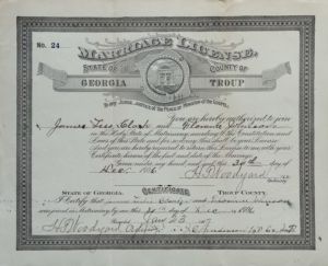 Clark, James Lee and Johnson, Florence
