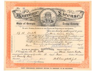 Delk, B.H. and Foster, Dera