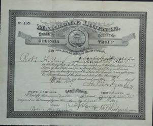 Hollins, Robert and Shorter, Georgia
