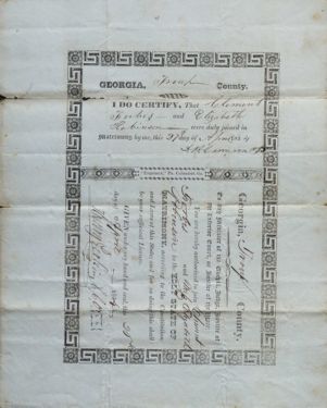 Forbes, Clement and Robinson, Elizabeth