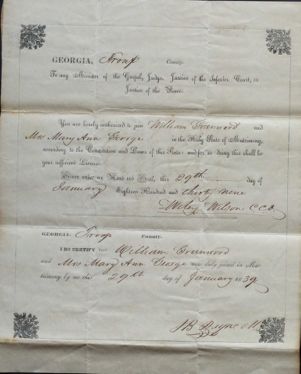 Greenwood, William and George, Mary Ann