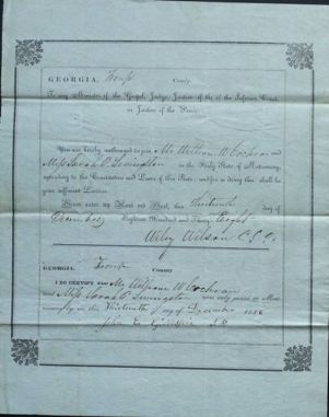 Cochran, William W. and Levington, Sarah E.