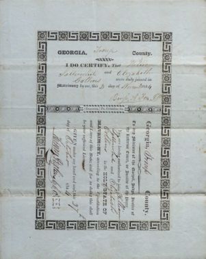Satterwhite, William and Collins, Elizabeth