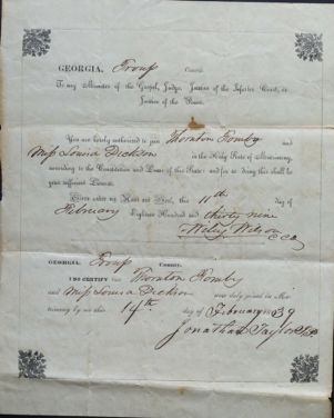 Homby, Thornton and Dickson, Louisa