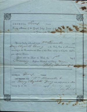 Rummell, William and Young, Mary Elizabeth