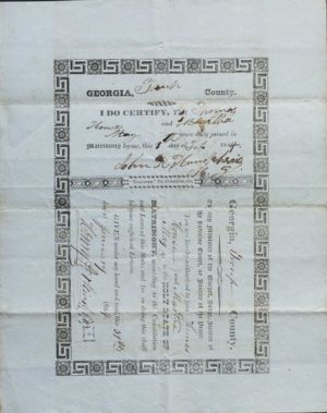 House, Thomas and May, Martha