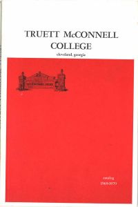 Truett McConnell College 1969-1970