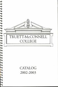 Truett McConnell College 2002-2003