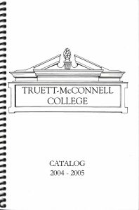 Truett McConnell College 2004-2005