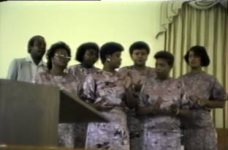 Video of Lucy Barnes, Nathaniel Mitchell, and Fleeta Mitchell, Athens, Georgia, 1989 August 10