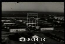 Series of WRDW-TV newsfilm clips of aerial views of Fort Gordon, Georgia, 1962
