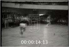 Series of WRDW-TV newsfilm clips of various basketball games, and a beauty pageant or home-coming pageant, 1962