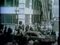 Wreath Placed at Location of Fire in 1911