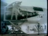 PILOT BOARDS X-15 TAKEN ALOFT BY B-52 (NO DATE)