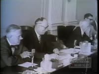 Man testifies to Committee investigating Sherman Adams and Federal Trade Commission.