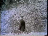 Series of WSB-TV newsfilm clips of French President Charles De Gaulle arriving for a speech amidst heavy security, 1961