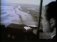 Series of WSB-TV newsfilm clips of severe flooding in Alabama, 1961 February 25