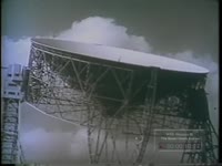 LARGE RADIO TELESCOPE LISTENING ANTENNA
