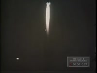 NAVY CREW RETRIEVES ROCKET NOSE CONE