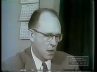 MAN ON NUCLEAR FALL OUT AND OUR NEED TO PROTECT OURSELVES AGAINST ITS DANGERS