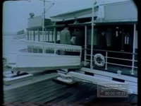 OFFICIALS MEET ON YACHT