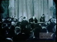 DEGAULLE SPEAKS IN FRENCH; DEGAULLE REJECTS POLARIS SUBS