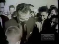 ROCKEFELLER IN CROWD AND LEAVING FOR NORWAY AND ON MAYOR WAGNER