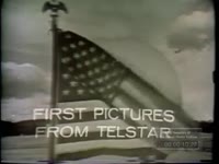 TELSTAR PICTURES; U.S. FLAG AND "STAR SPANGLED BANNER"