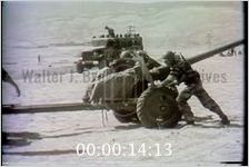 Troops, Artillery Take Positions; Direct Crowds (1962)